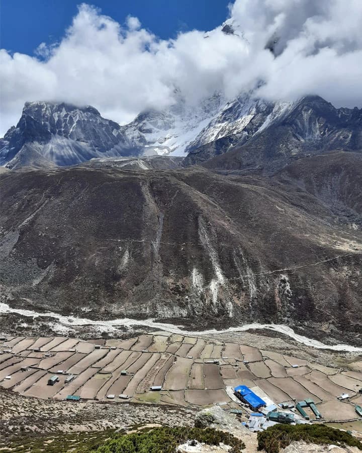 Ama Dablam view from Dingboche
